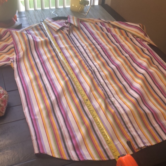 #15 NWOT Colorful Brooklyn Xpress Button Down Shirt 🕺 - Picture 17 of 17